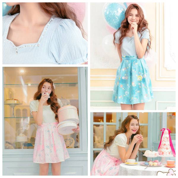 Ruby's Collection 露比午茶 x Hello Kitty 夢幻聯名親子裝