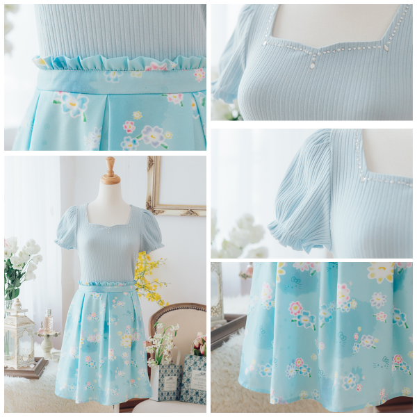 Ruby's Collection 露比午茶 x Hello Kitty 夢幻聯名親子裝