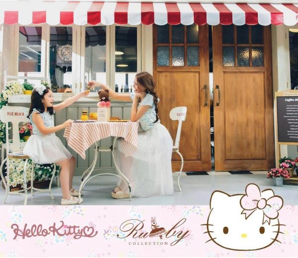 Ruby's Collection 露比午茶 x Hello Kitty 夢幻聯名親子裝