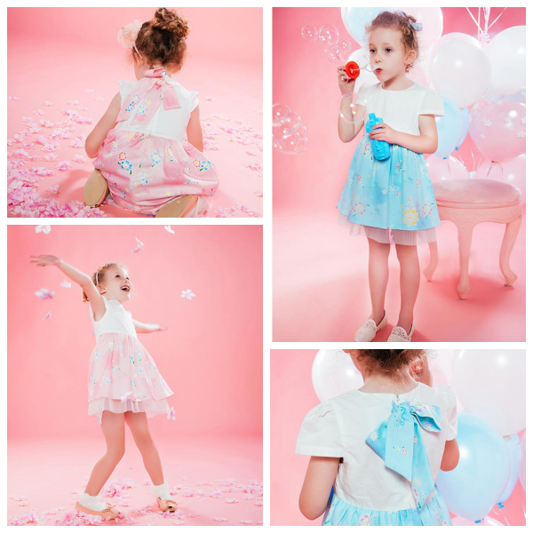 Ruby's Collection 露比午茶 x Hello Kitty 夢幻聯名親子裝