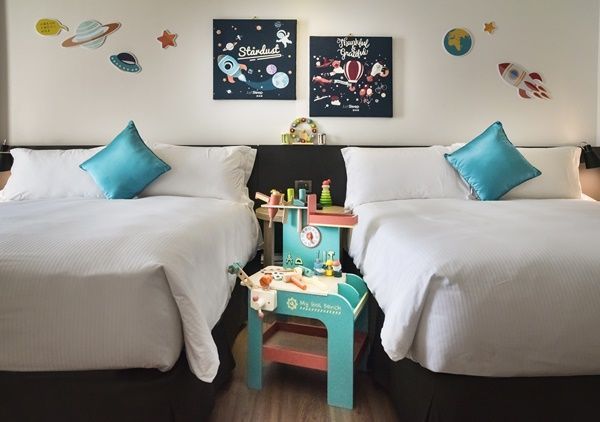 JustSleep 捷絲旅★高雄 站前館☛ 捷絲旅家庭房假日不加價!