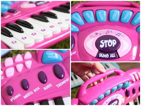 孩子化身搖滾巨星【擬真站立式麥克風】