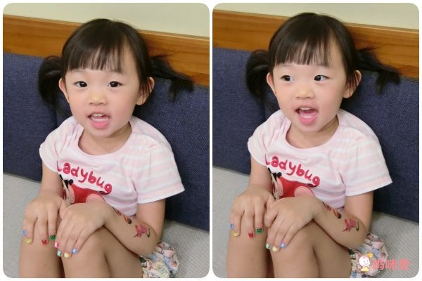 JoanMiro - 兒童紋身&指甲貼紙-GIRL款