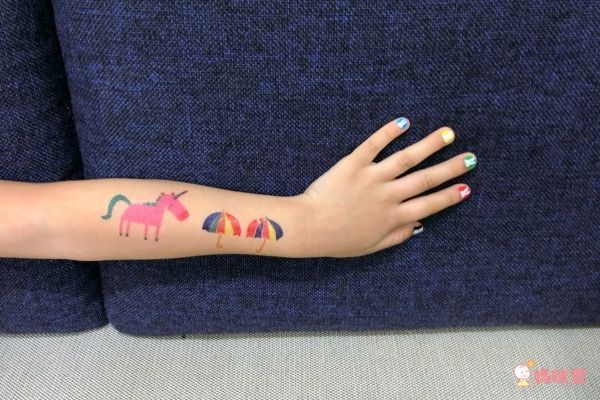 JoanMiro - 兒童紋身&指甲貼紙-GIRL款