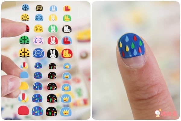 JoanMiro - 兒童紋身&指甲貼紙-GIRL款