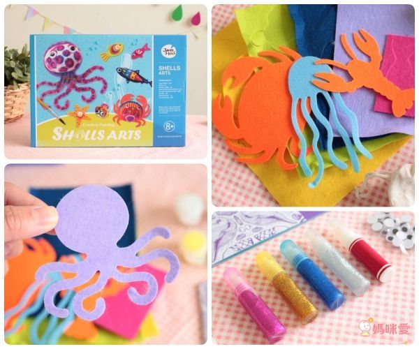 西班牙 JoanMiro - 兒童創意繪畫系列-貝殼彩繪