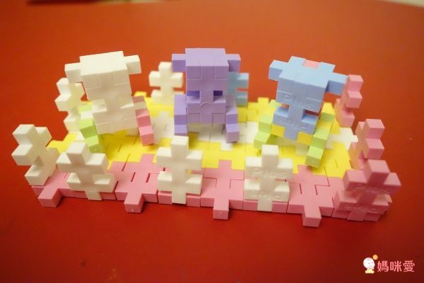 加加積木 PLUS PLUS - Mini小顆粒-彩虹系列-彩虹100pcs 翼龍