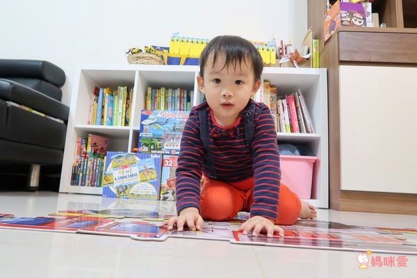 美國瑪莉莎 Melissa & Doug - MD 地板拼圖-巨型消防車-24 片