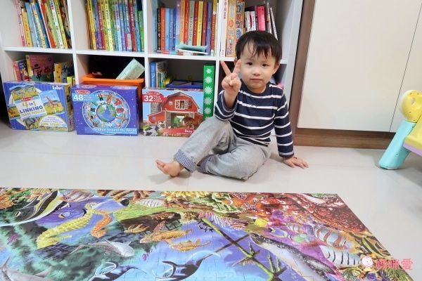 美國瑪莉莎 Melissa & Doug - MD 地板拼圖-可愛動物園-24 片