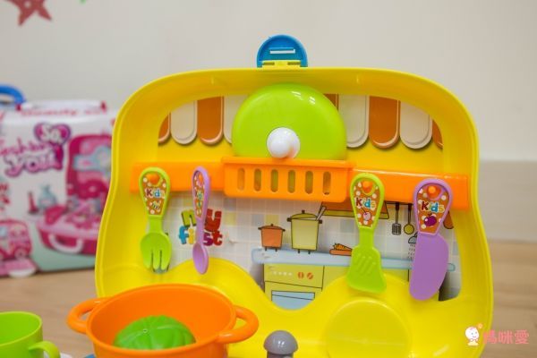 雄城 - 職人手提箱-迷你廚房-黃