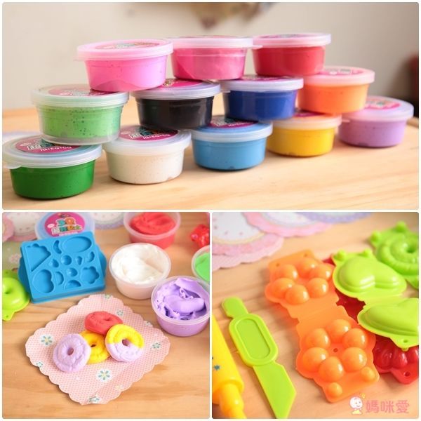 3Q超輕黏土-12色夢幻甜點屋