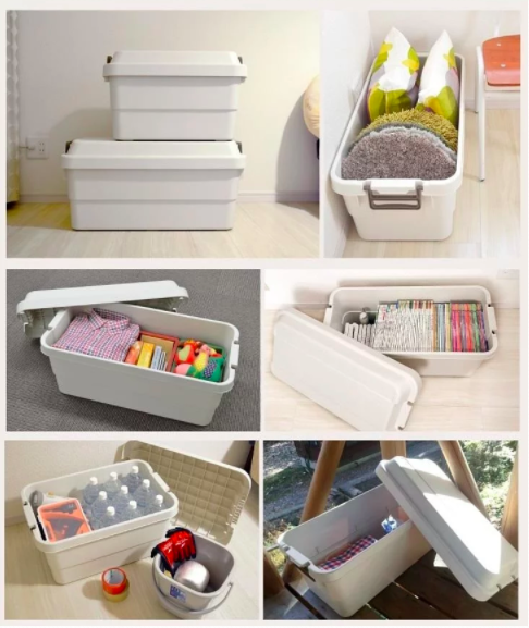 【日本LIKE IT】北歐風簡約垃圾桶＆回收桶 / RISU耐重收納箱