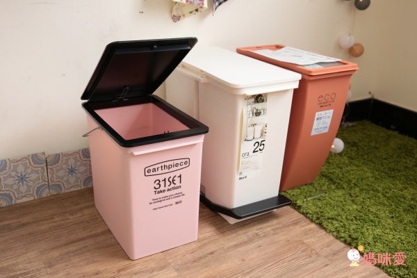 【日本LIKE IT】北歐風簡約垃圾桶＆回收桶 / RISU耐重收納箱