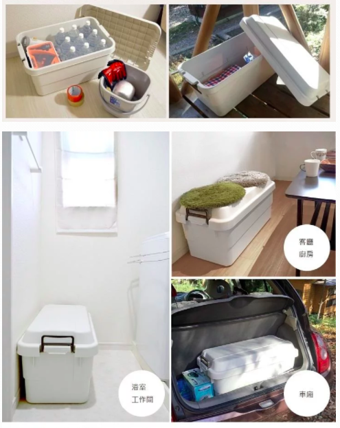 【日本LIKE IT】北歐風簡約垃圾桶＆回收桶 / RISU耐重收納箱