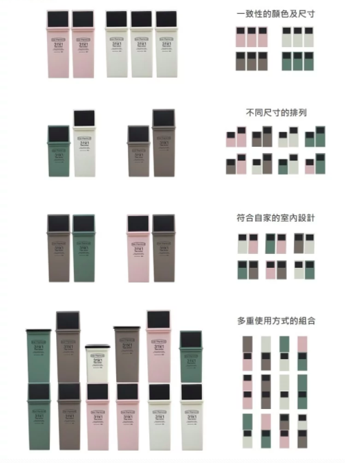 【日本LIKE IT】北歐風簡約垃圾桶＆回收桶 / RISU耐重收納箱