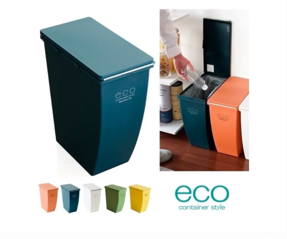 【日本LIKE IT】北歐風簡約垃圾桶＆回收桶 / RISU耐重收納箱