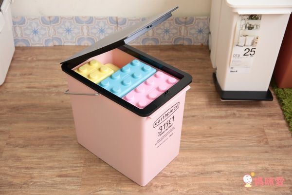 【日本LIKE IT】北歐風簡約垃圾桶＆回收桶 / RISU耐重收納箱