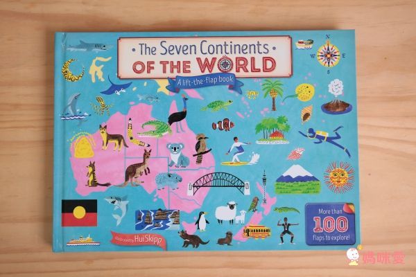 CP值爆棚★世界七大洲紙板翻翻書 A Lift the Flaps Books▶知識度200%！大人也折服！