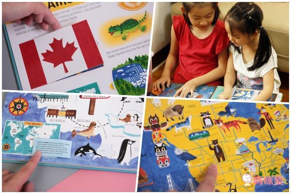 CP值爆棚★世界七大洲紙板翻翻書 A Lift the Flaps Books▶知識度200%！大人也折服！