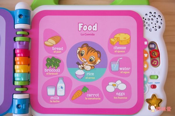 LeapFrog美國跳跳蛙 - 100單字互動認知圖鑑(粉)