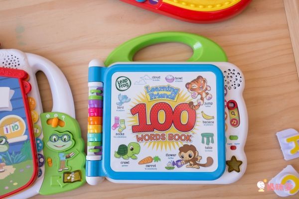 LeapFrog美國跳跳蛙 - 100單字互動認知圖鑑(粉)