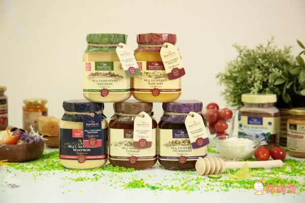 100%天然【好食好市】俄羅斯頂級高山蜂蜜、舒芙蕾蜂蜜果醬