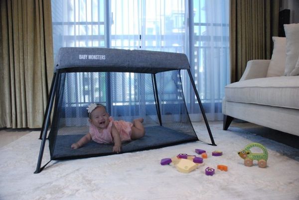 BABY MONSTERS Playpen 雙層遊戲床