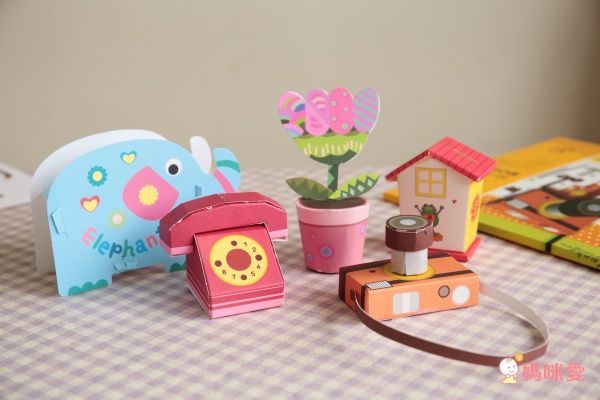 JoanMiro - 兒童3D紙模館-生活主題