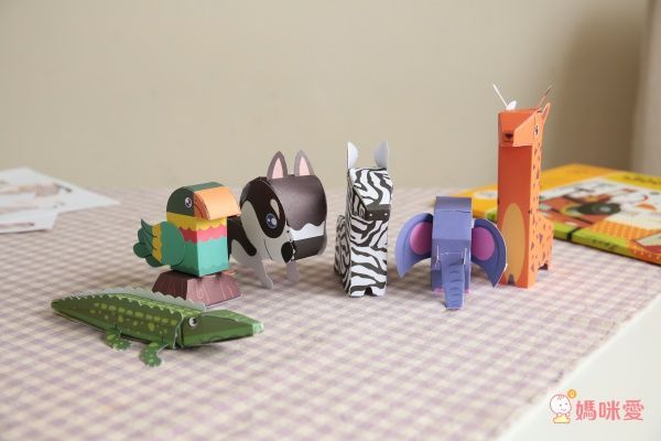 JoanMiro - 兒童3D紙模館-動物主題