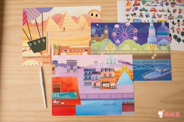 JoanMiro - 轉印貼紙-繁忙的城市