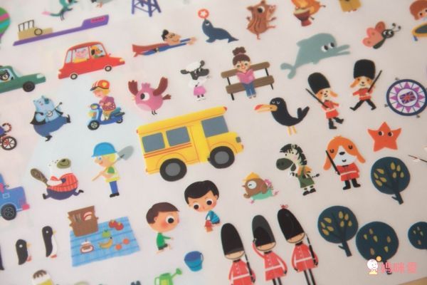 JoanMiro - 轉印貼紙-繁忙的城市