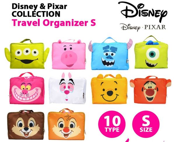 日本代購 - 衣物收納袋-柴郡貓 (S(26x10x20cm))