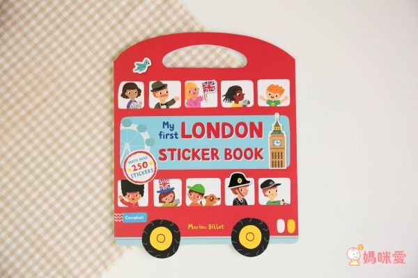 英國 Campbell 認識倫敦系列操作書♚Amazon五星評價☛增進孩子國際觀的最佳童書！