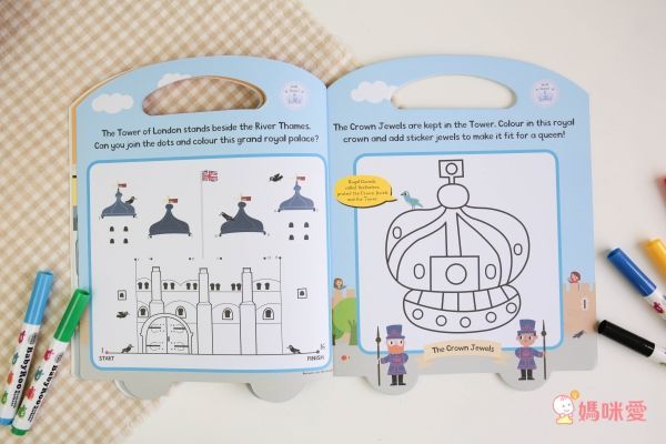 英國 Campbell 認識倫敦系列操作書♚Amazon五星評價☛增進孩子國際觀的最佳童書！