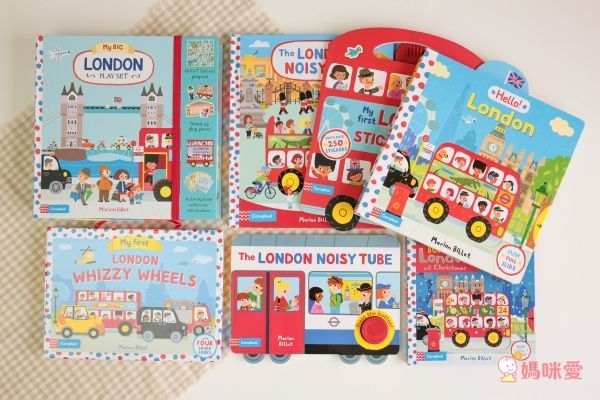 The London Noisy Book 喧鬧的倫敦（壓壓有聲書）