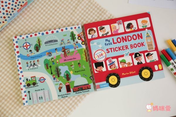 英國 Campbell 認識倫敦系列操作書♚Amazon五星評價☛增進孩子國際觀的最佳童書！