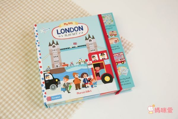 英國 Campbell 認識倫敦系列操作書♚Amazon五星評價☛增進孩子國際觀的最佳童書！