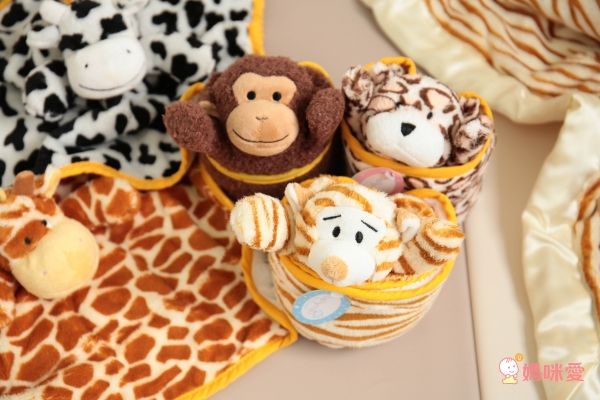 babymio 動物造型安撫巾