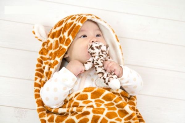 babymio動物造型星星毯