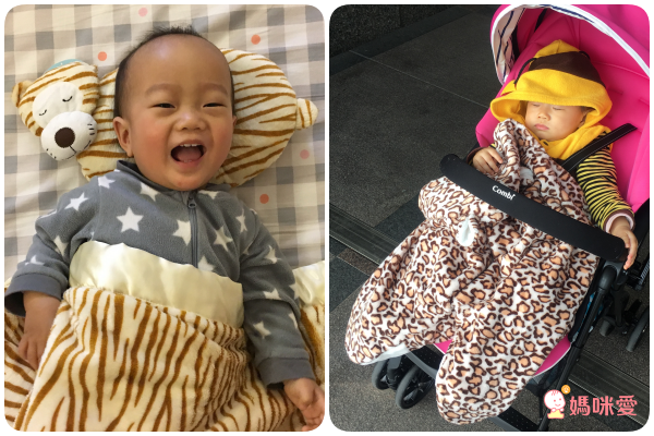 babymio 動物造型睡毯 / 睡枕