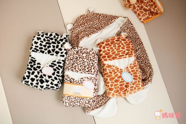 babymio動物造型星星毯