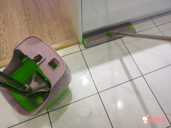 【維生樹嚴選】氣壓式三重洗刮免手洗平板拖把組