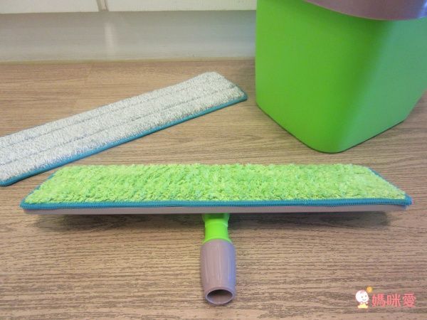 【維生樹嚴選】氣壓式三重洗刮免手洗平板拖把組