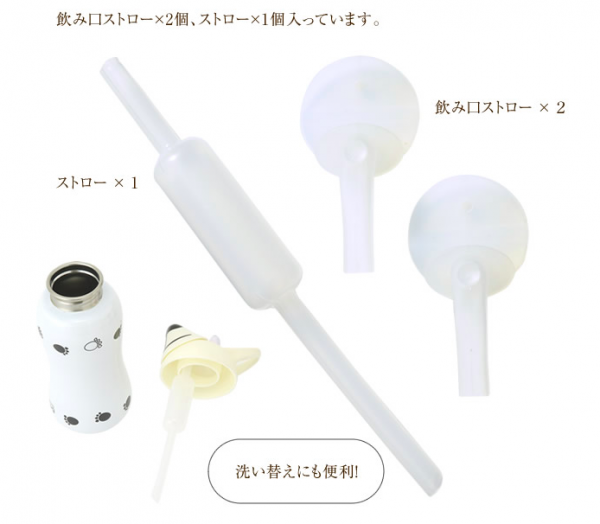 日本境內限定款✩Thermo mug 不鏽鋼水壺/替換蓋/保護套/吸管