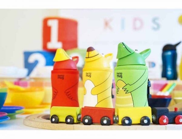 日本境內限定款✩Thermo mug 不鏽鋼水壺/替換蓋/保護套/吸管