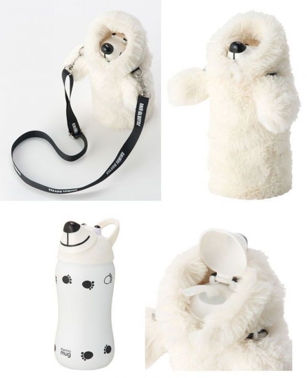 日本境內限定款✩Thermo mug 不鏽鋼水壺/替換蓋/保護套/吸管