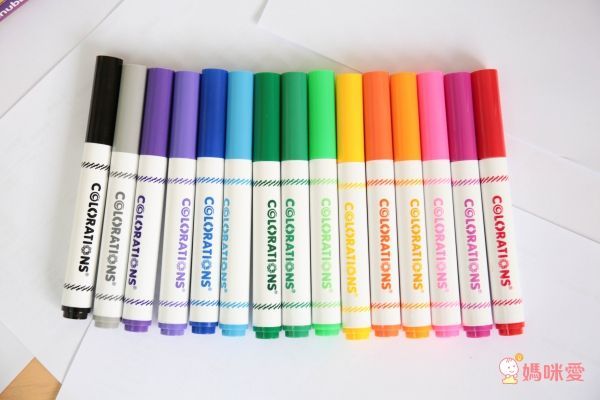 美國Colorations 可洗式兒童胖胖彩色筆