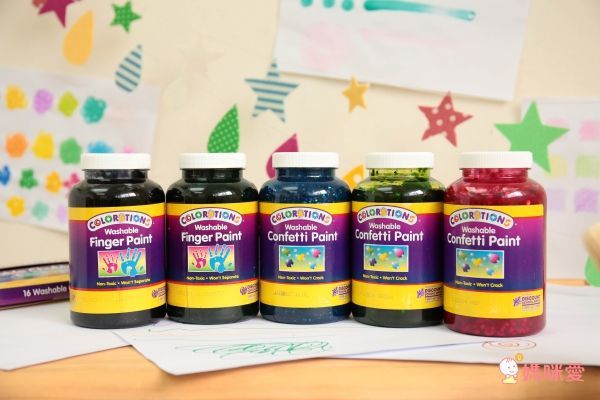 美國Colorations 手指膏/亮片手指膏