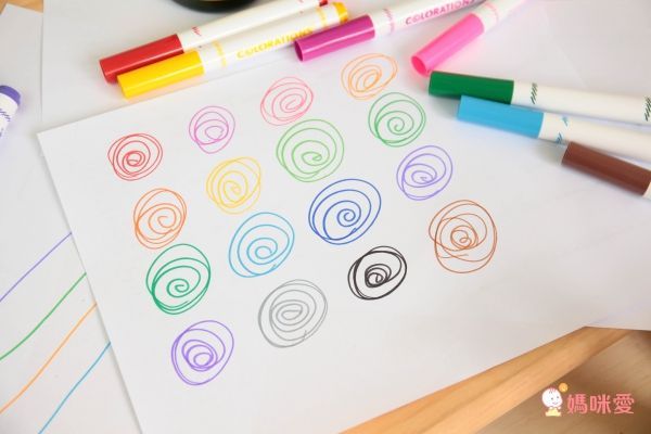 美國Colorations 可洗式兒童胖胖彩色筆