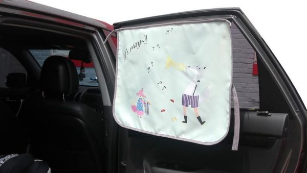 韓國 Lieto Baby 磁鐵式三層抗UV遮陽窗簾